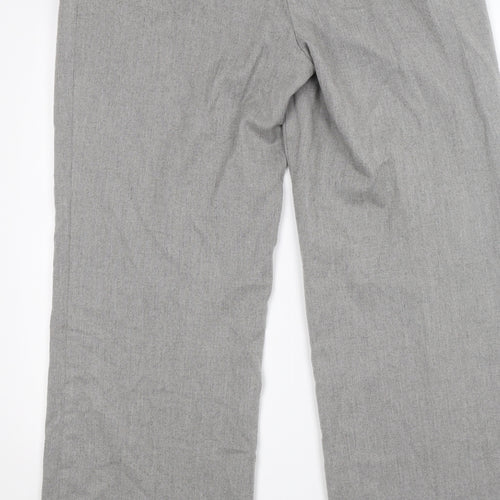 Rocha John Rocha Womens Grey  Knit Trousers  Size 14 L29 in