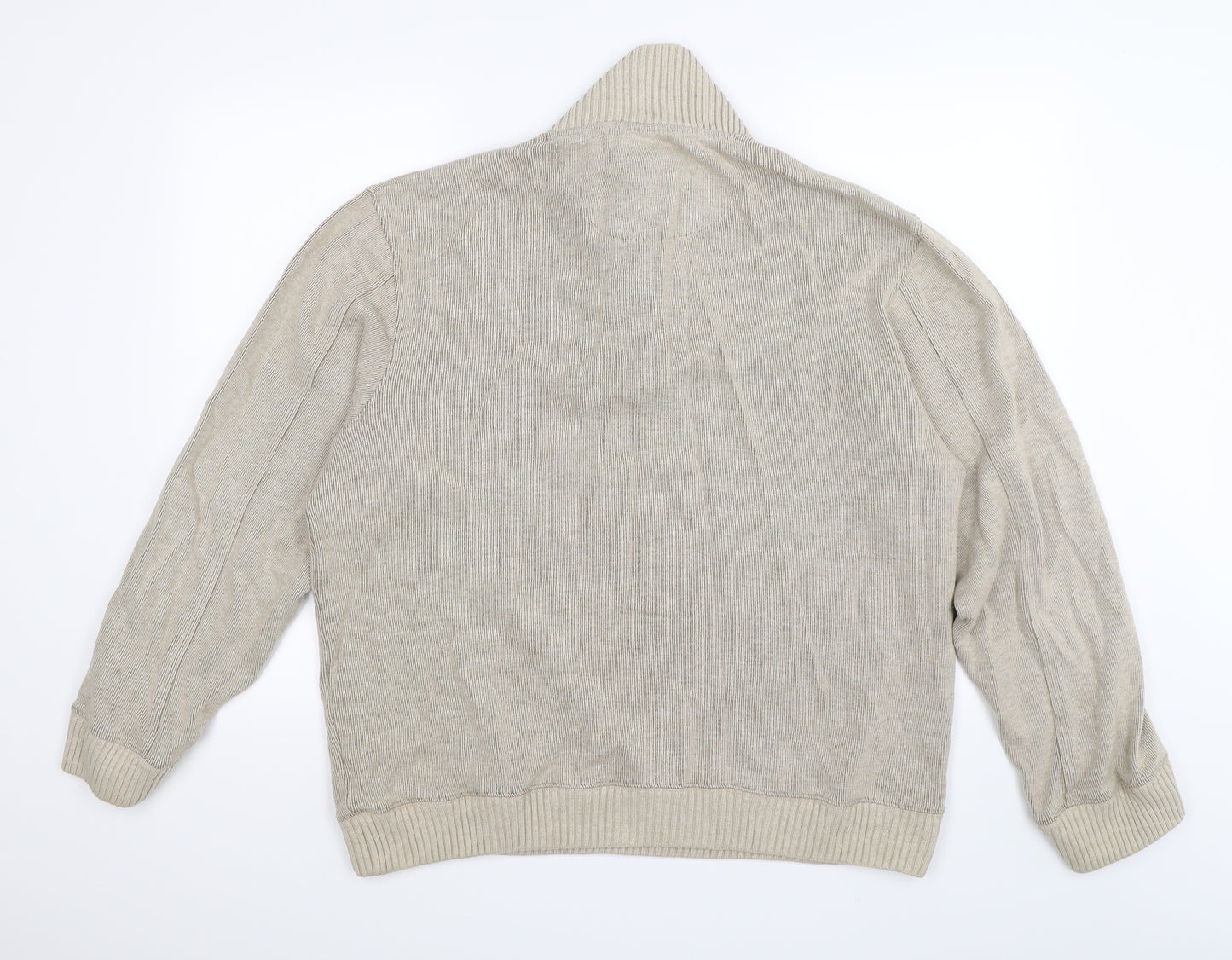 blue habour Mens Beige   Pullover Jumper Size M