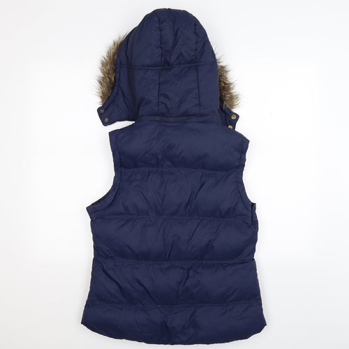 Tammy Girls Blue   Gilet Coat Size 16 Years