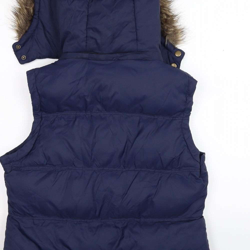Tammy Girls Blue   Gilet Coat Size 16 Years