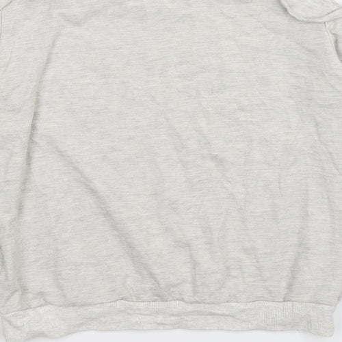 PROMESA Womens Grey  Knit Pullover Jumper Size S  - cold shoulder
