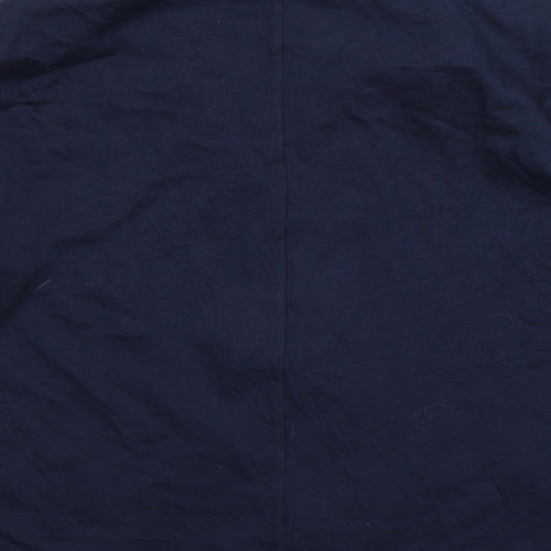 Alfred Dunner Womens Blue  Jersey Jacket  Size 12