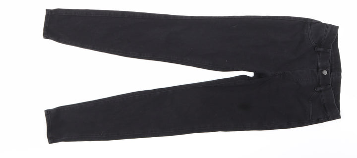 UNI QLO Womens Black Straight Jeans Size S L27 in