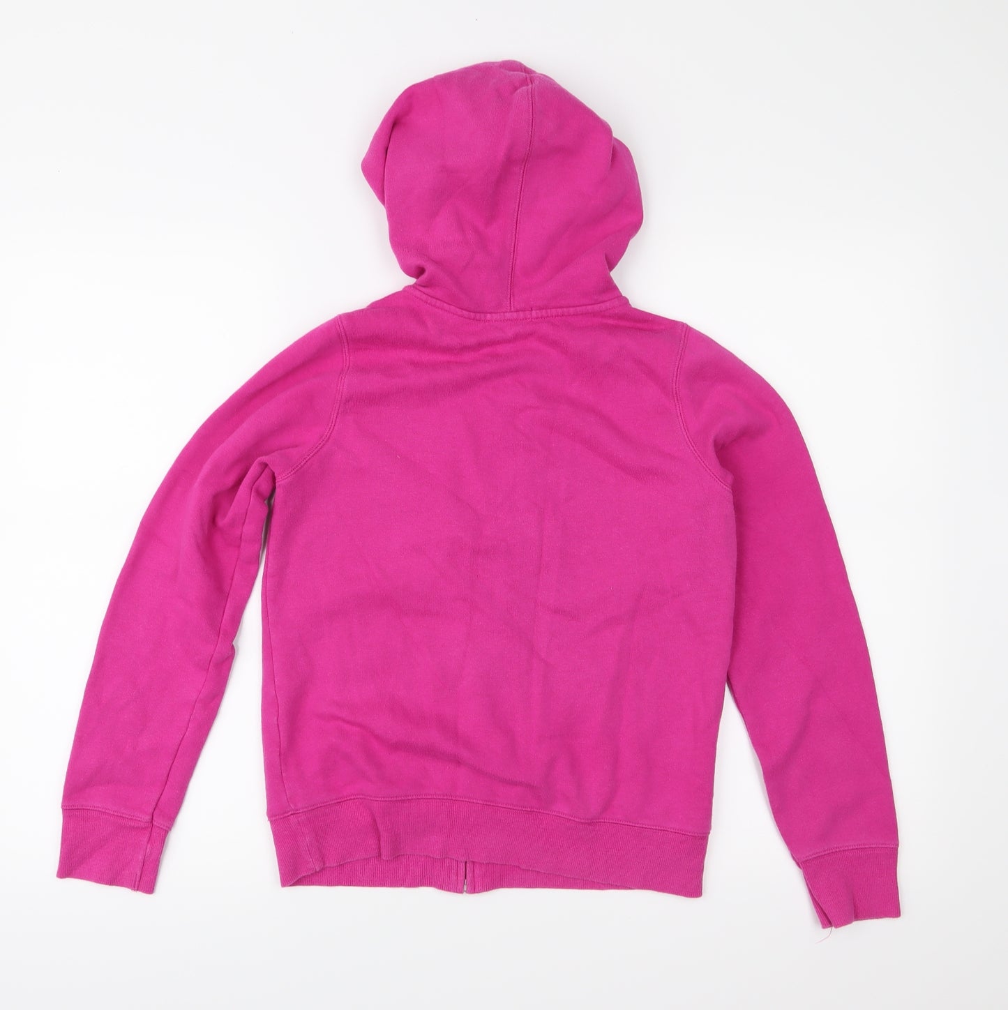 Gap Girls Pink  Jersey Full Zip Hoodie Size 12-13 Years