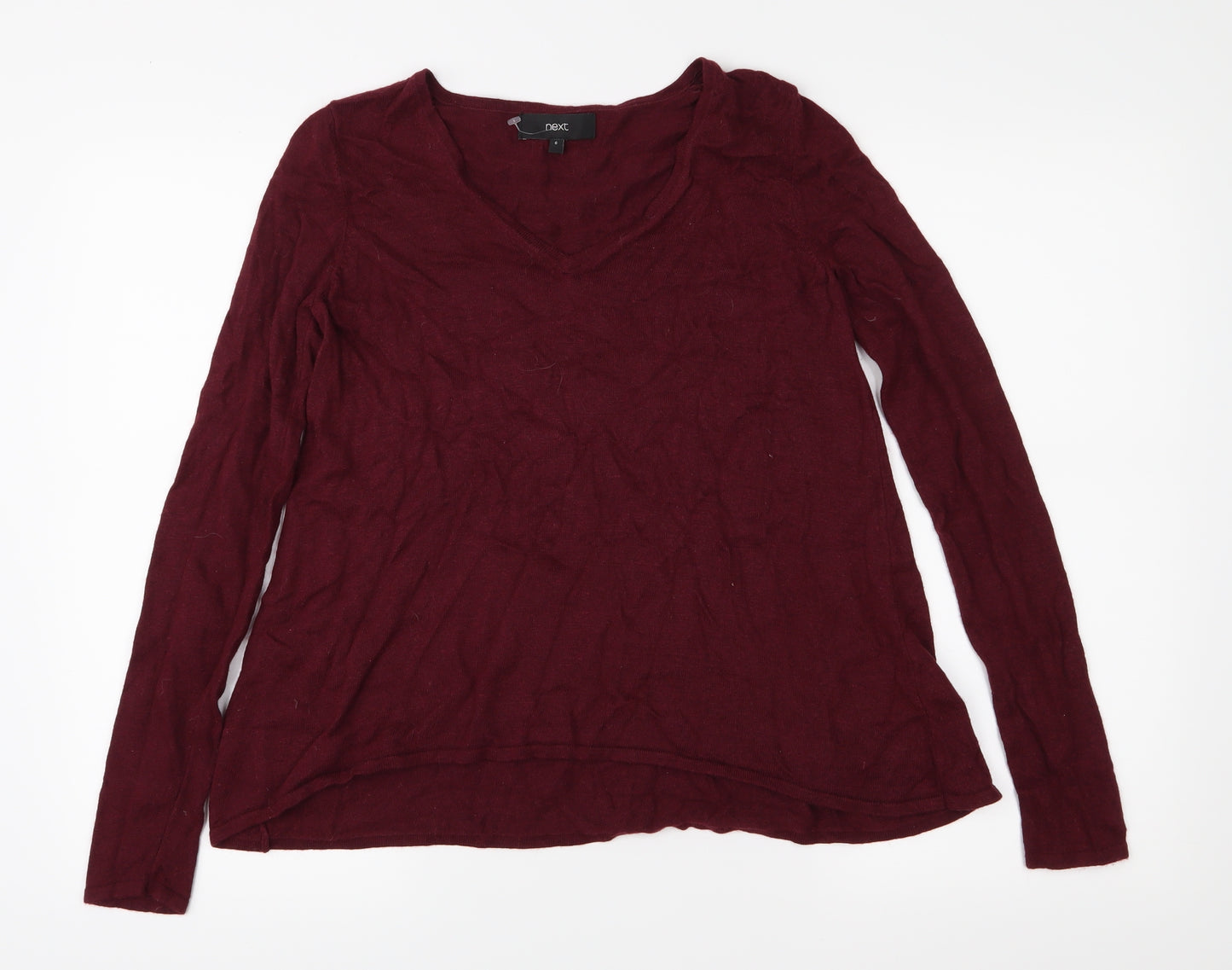 NEXT Womens Purple  Knit Pullover Jumper Size 6