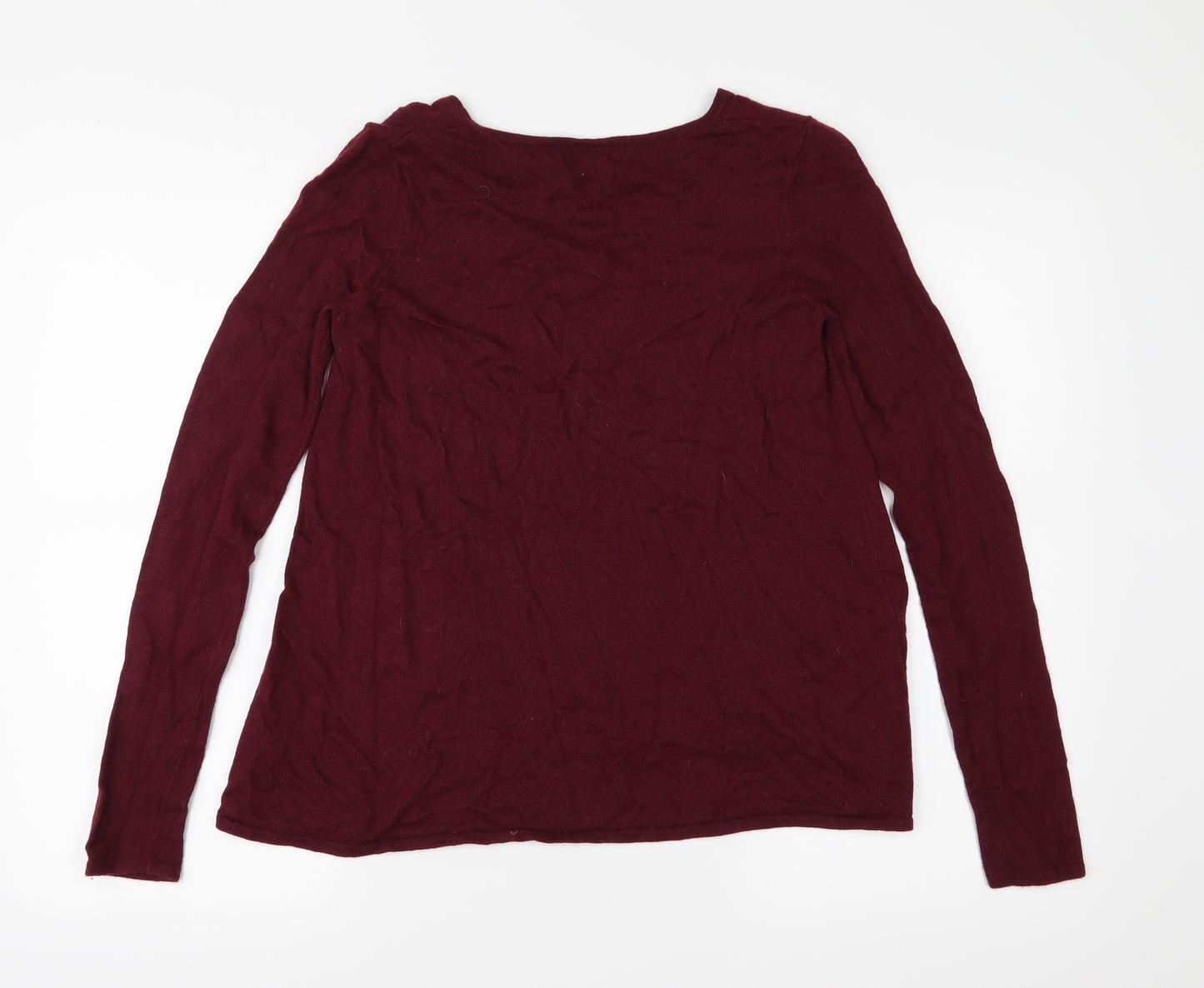 NEXT Womens Purple  Knit Pullover Jumper Size 6