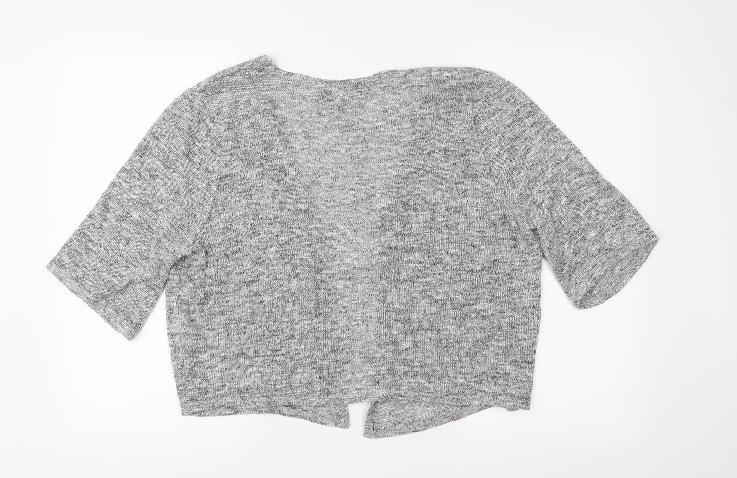 Atmosphere Womens Grey  Knit Cardigan Jumper Size L