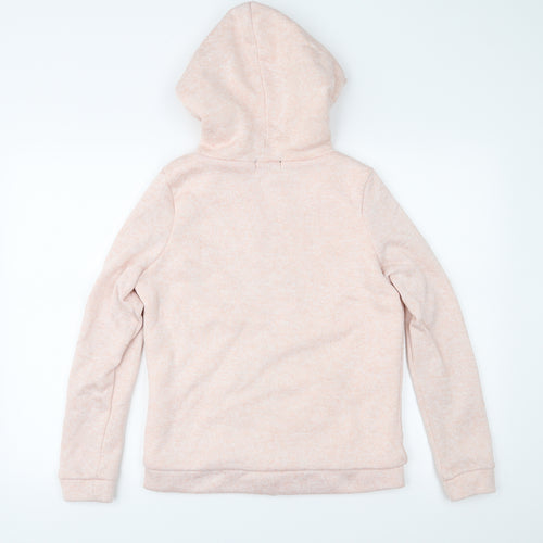 Primark Womens Pink  Fleece Full Zip Hoodie Size XS