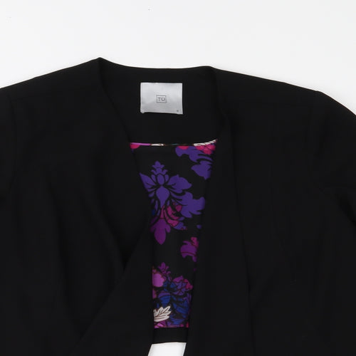 TU Womens Black   Jacket  Size 8
