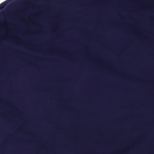 Anne De Lancay Womens Purple  Fleece Jacket  Size M