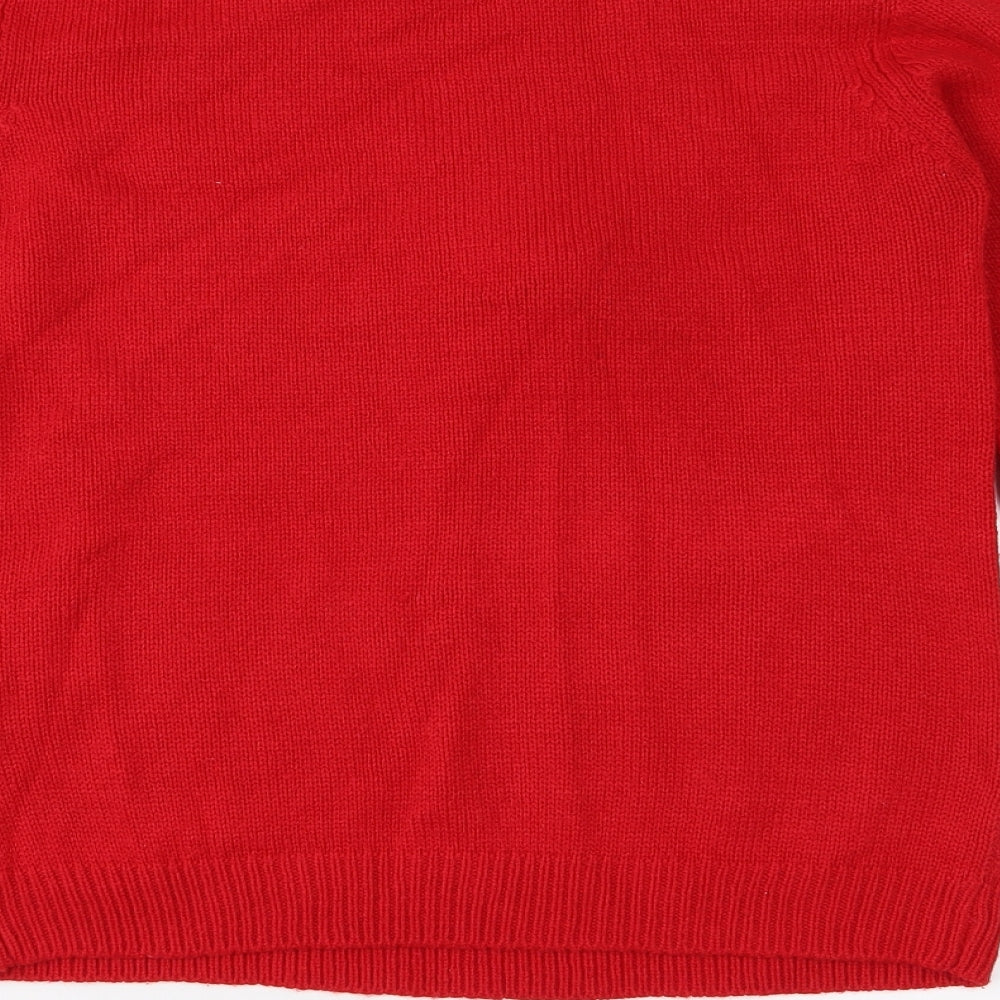 Select Womens  Fair Isle Knit Pullover Jumper Size 10  - Christmas