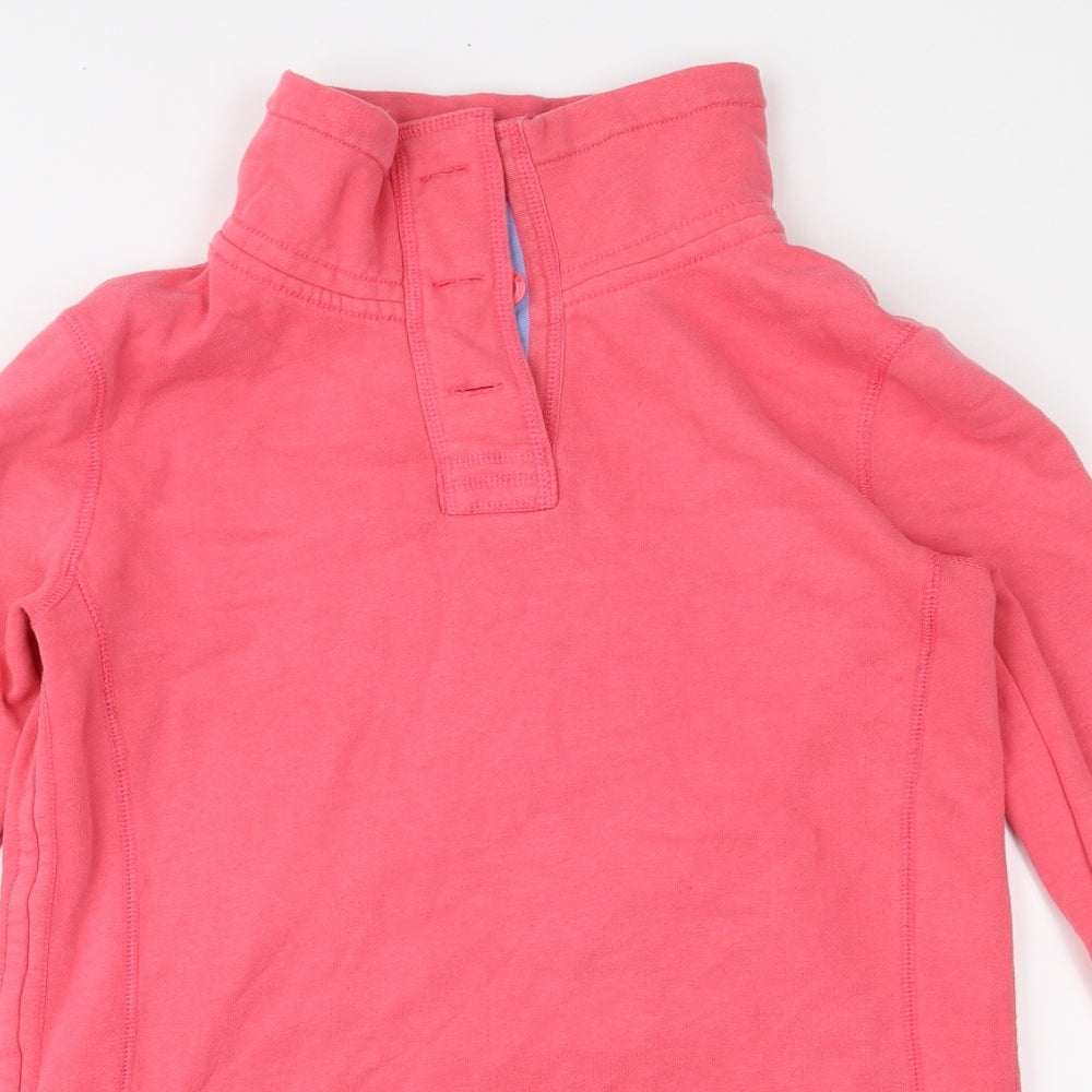 Superdry Womens Pink  Jersey Pullover Sweatshirt Size M