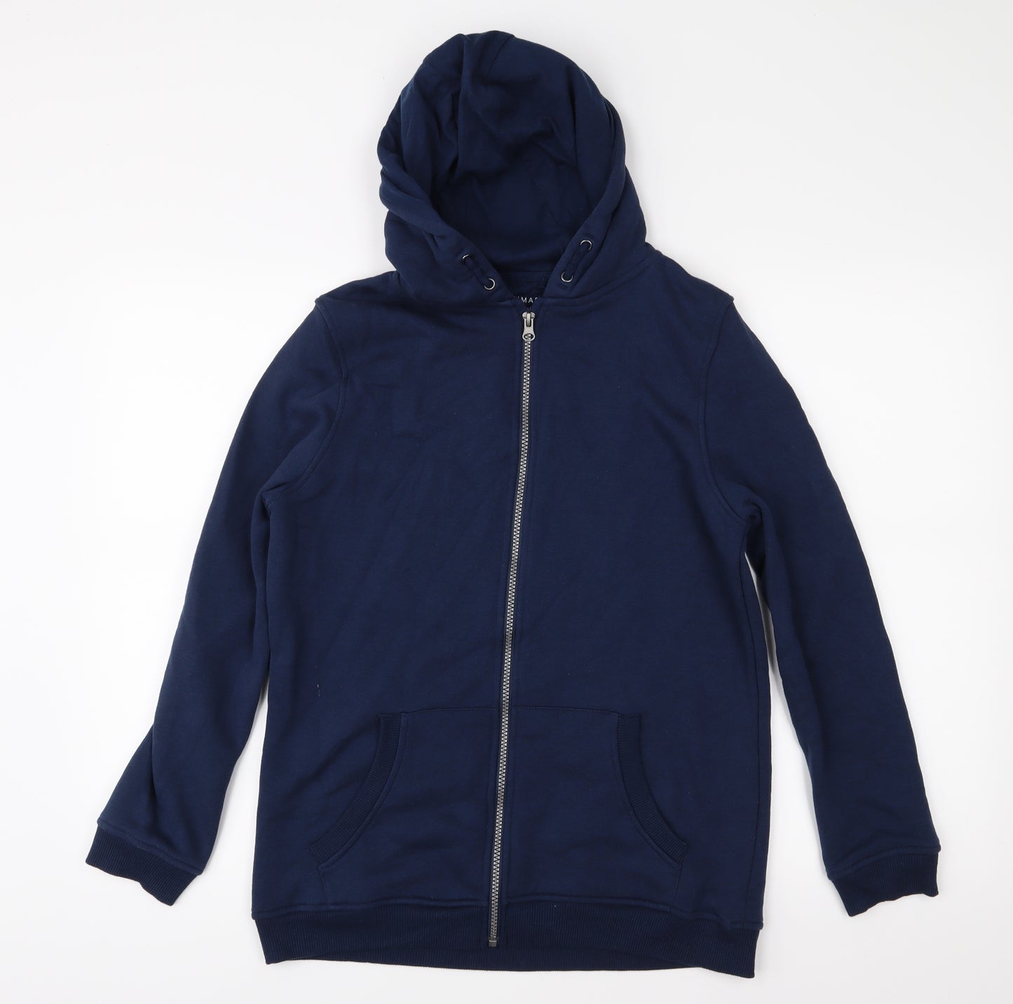 Primark Boys Blue  Fleece Full Zip Hoodie Size 13-14 Years