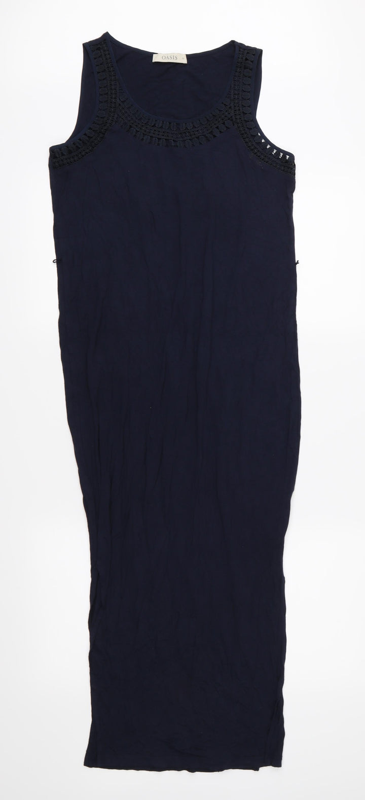 Oasis Womens Blue Jersey Maxi Size XS