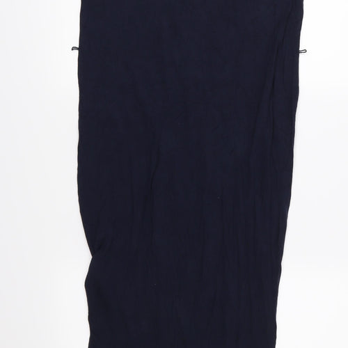 Oasis Womens Blue  Jersey Maxi  Size XS