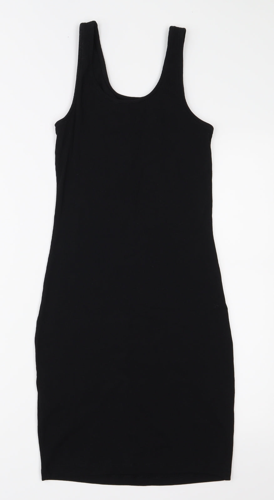 New Look Womens Black  Jersey Sheath  Size 10