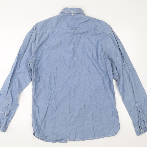 NEXT Mens Blue    Button-Up Size M