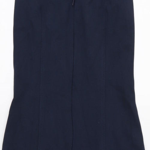 Preworn Womens Blue  Jersey Pinafore/Dungaree Dress  Size M