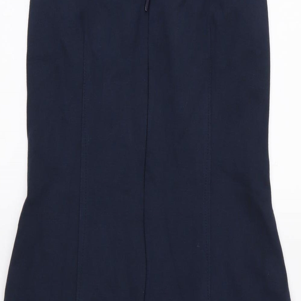 Preworn Womens Blue  Jersey Pinafore/Dungaree Dress  Size M