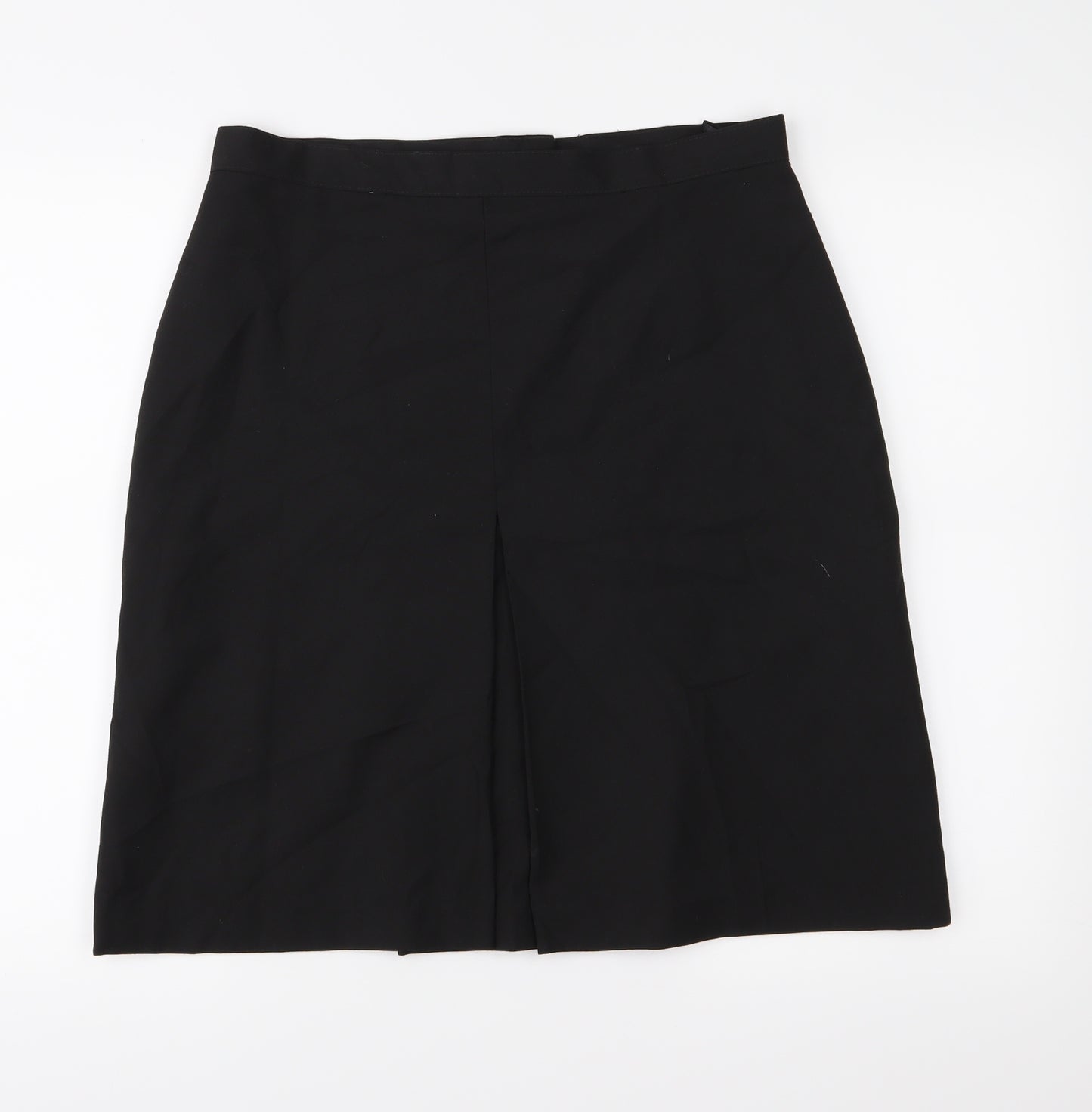 Preworn Womens Black   A-Line Skirt Size 32 in