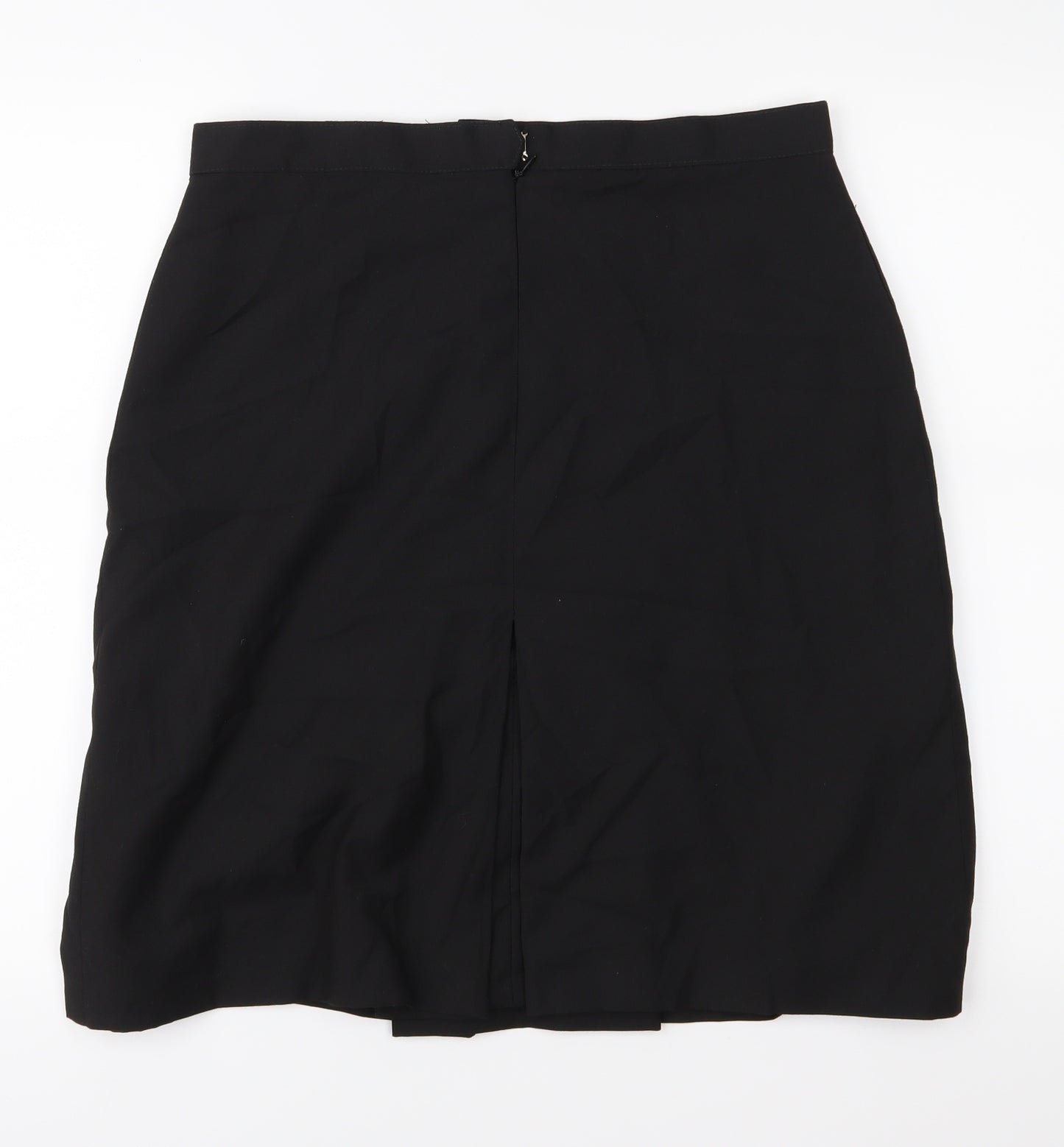 Preworn Womens Black   A-Line Skirt Size 32 in