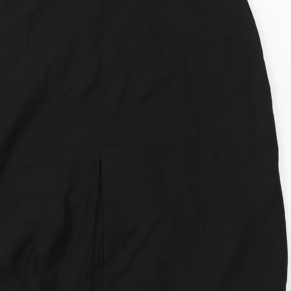 Preworn Womens Black   A-Line Skirt Size 32 in