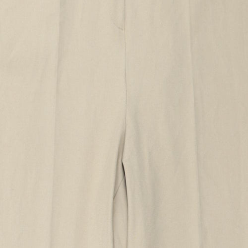 Preworn Womens Beige   Trousers  Size 38 in L28 in
