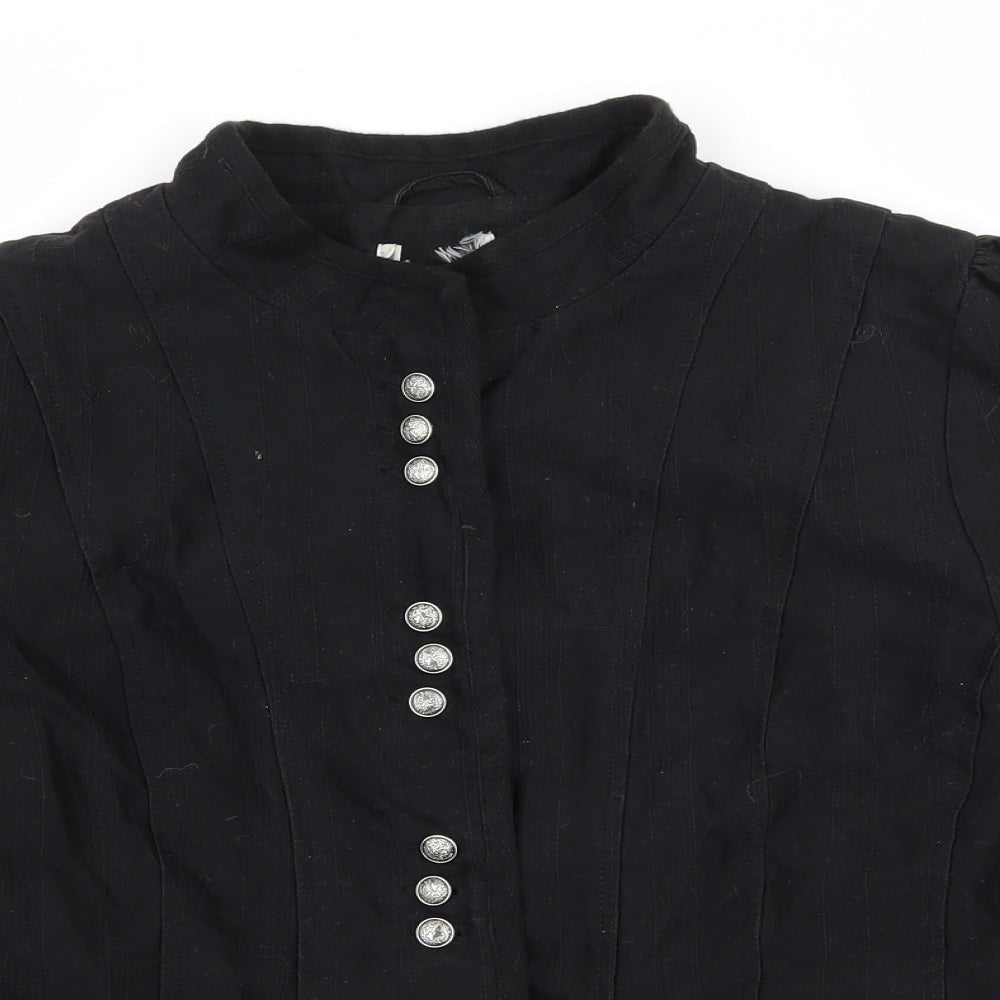 Preworn Womens Black   Military Jacket Jacket Size 12