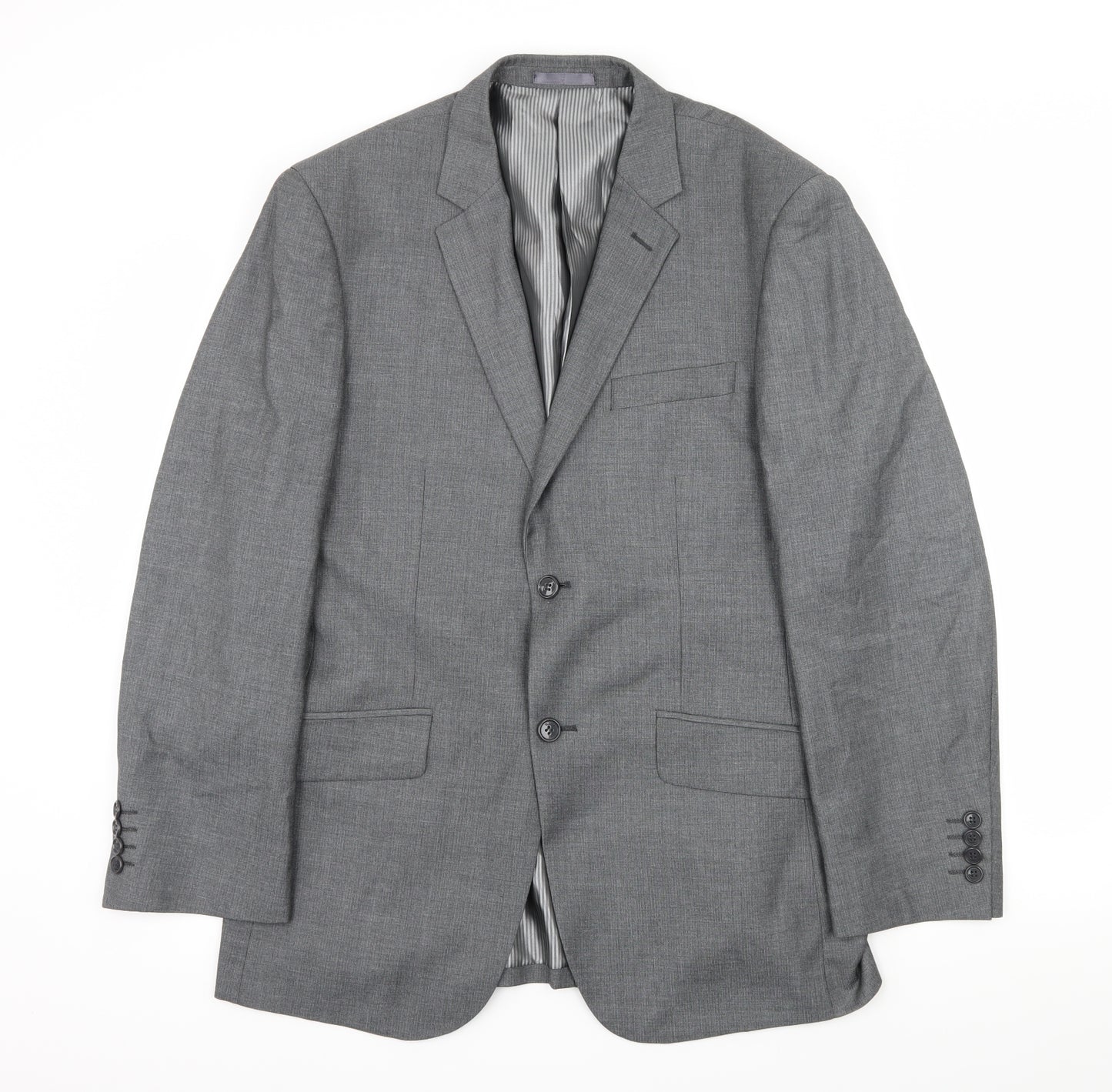 Primo Mens Grey   Jacket Suit Jacket Size M