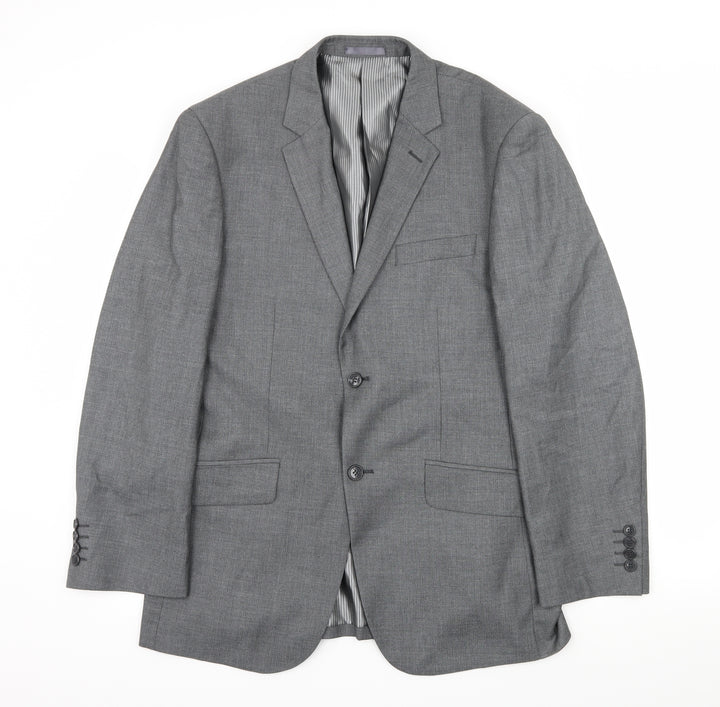 Primo Mens Grey   Jacket Suit Jacket Size M
