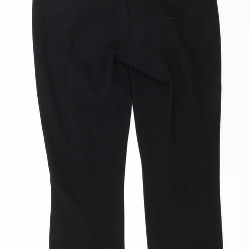 Blue Mist Womens Black   Trousers  Size 10 L29 in