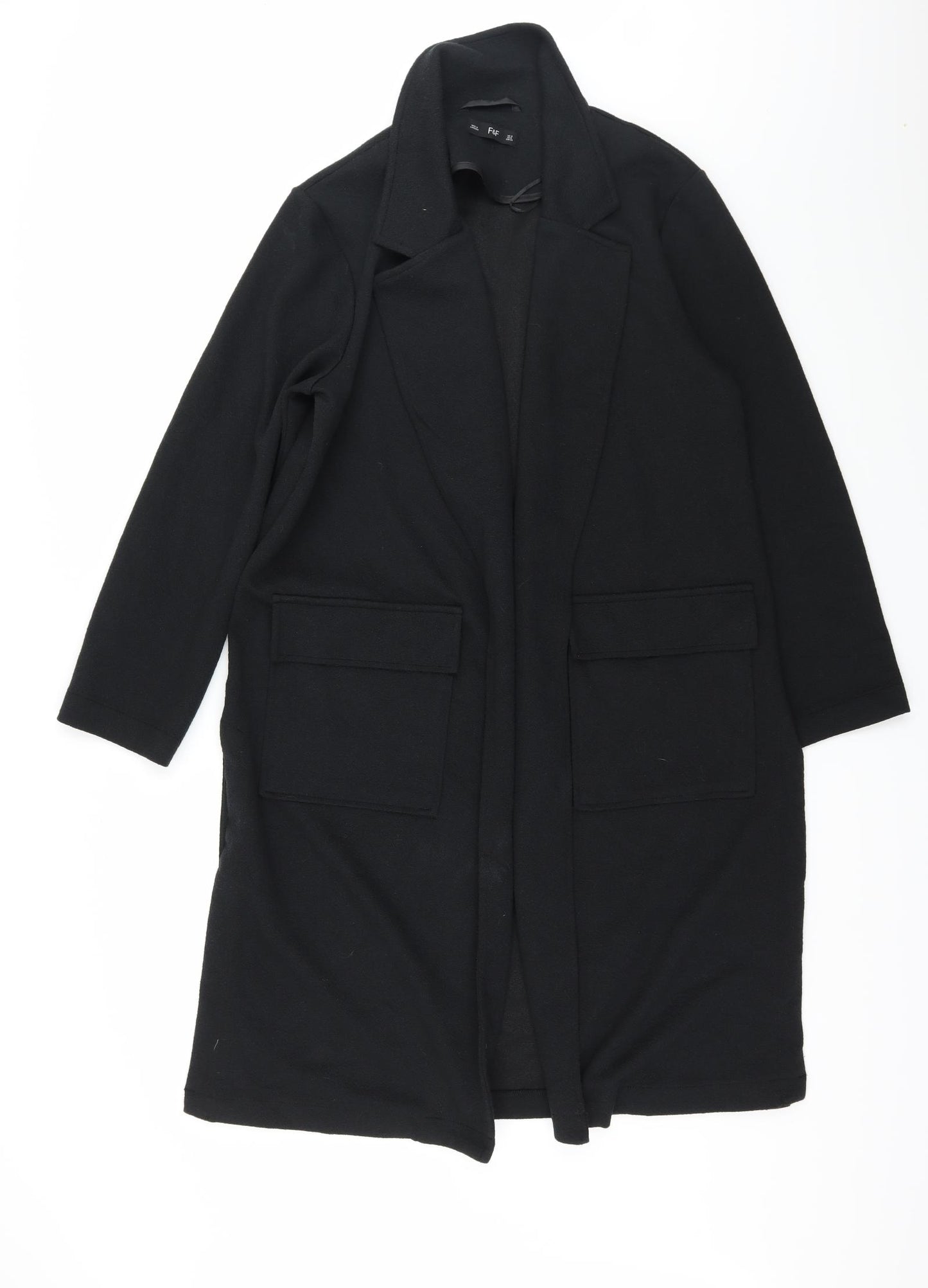 F&F Womens Black   Jacket  Size 12