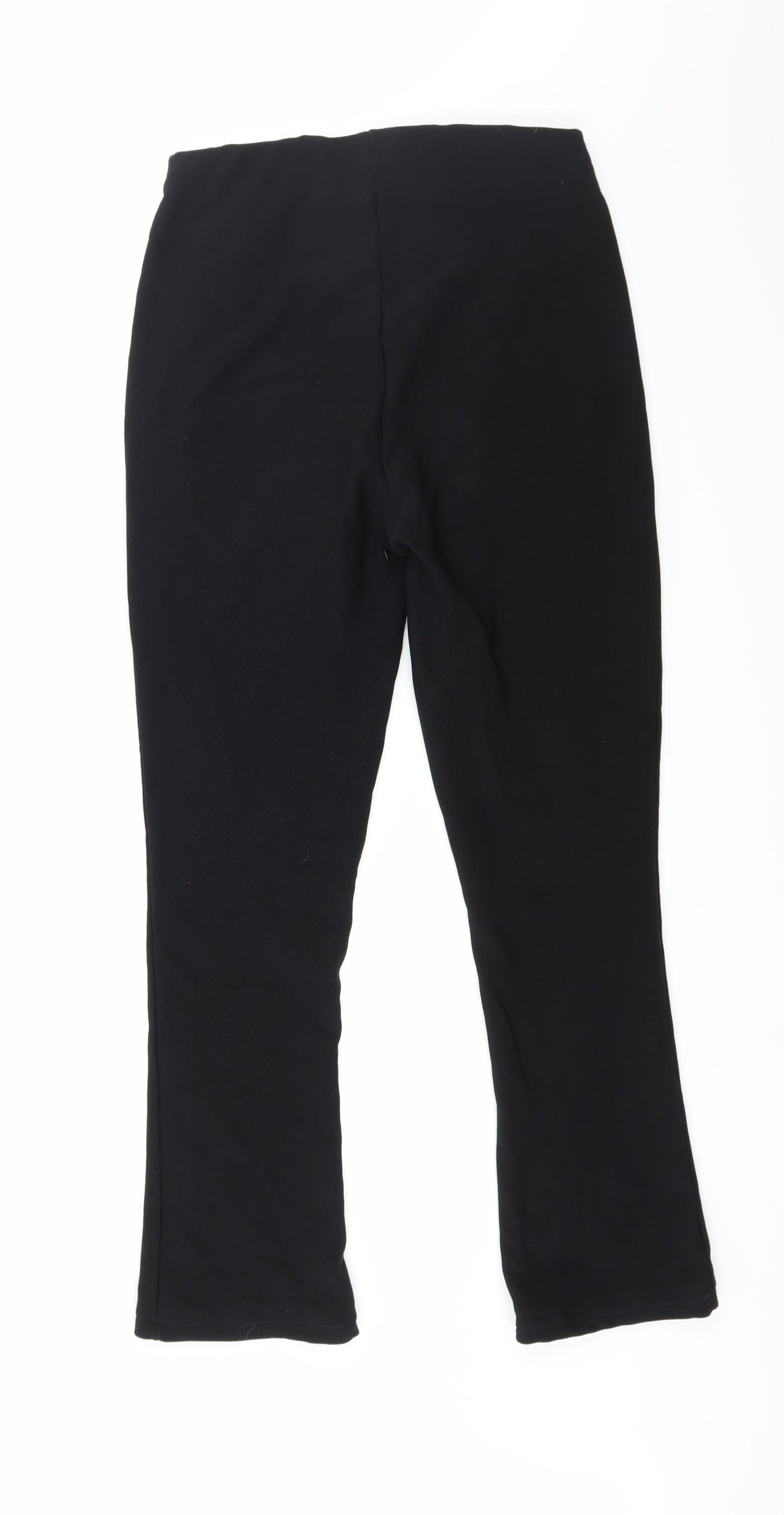 Preworn Womens Black   Trousers  Size 10 L27 in