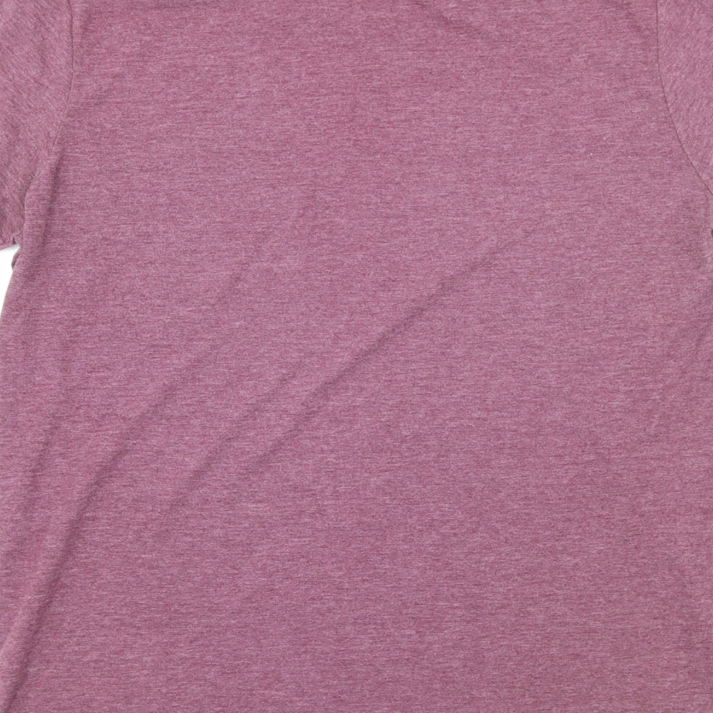 River Island Mens Purple  Jersey  T-Shirt Size M  - LDN