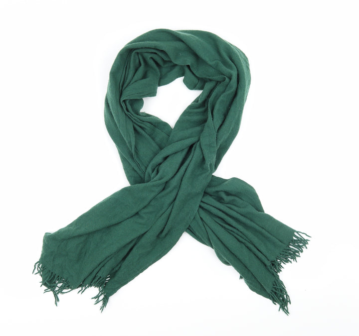 Preworn Womens Green  Knit  Scarf
