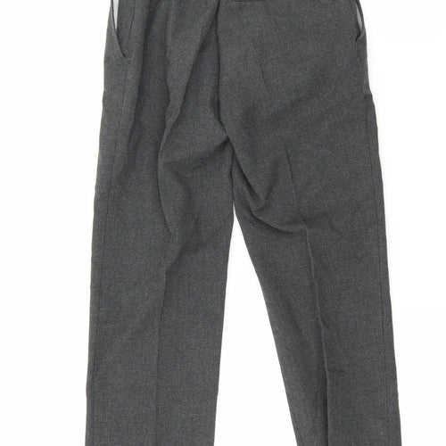 Marks and Spencer Boys Grey    Trousers Size 7-8 Years