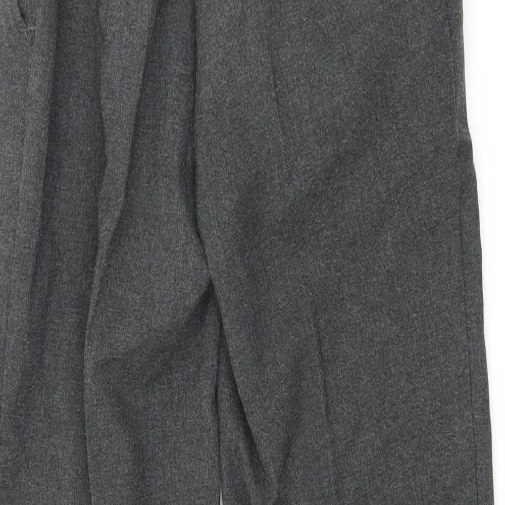 Marks and Spencer Boys Grey    Trousers Size 7-8 Years