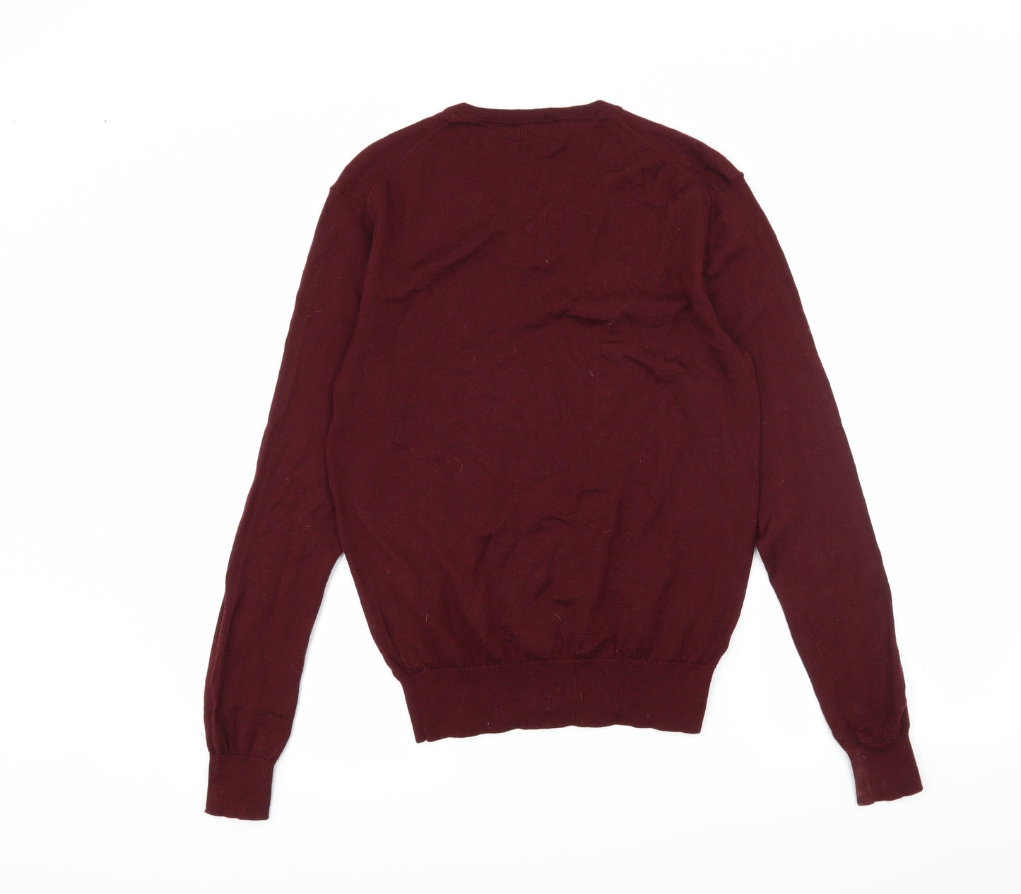 Polo Ralph Lauren Mens Red  Knit Pullover Jumper Size S