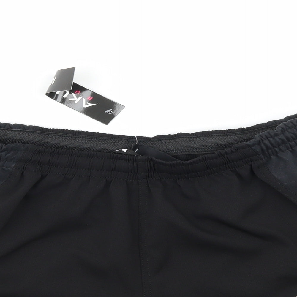 Akuma Rugby Mens Black   Sweat Shorts Size 32 in - skull