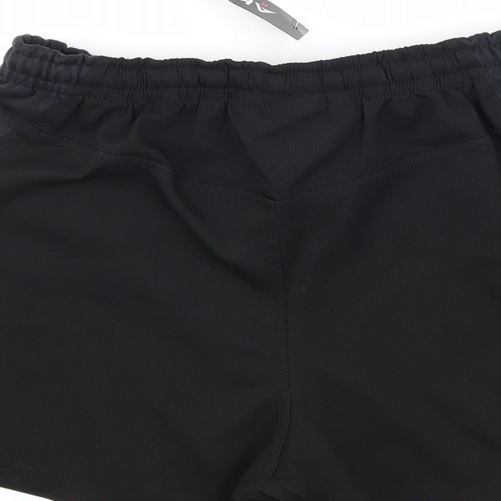 Akuma Rugby Mens Black   Sweat Shorts Size 32 in - skull