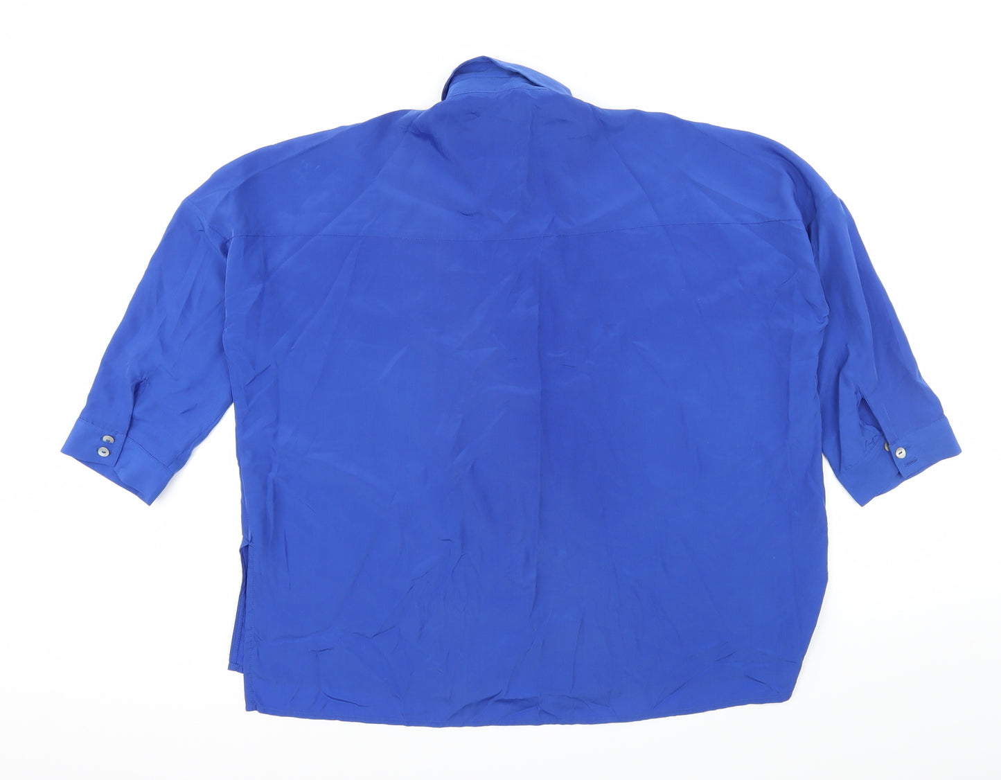 Marks and Spencer Womens Blue   Basic Blouse Size 8