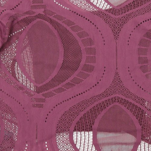 Sparkle & Fade Womens Purple   Basic T-Shirt Size M