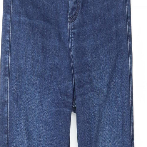 Topshop Womens Blue  Denim Skinny Jeans Size 26 in L32 in