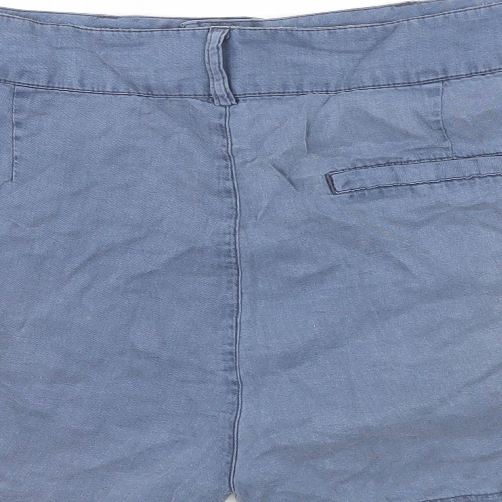 Cotton On Womens Blue   Hot Pants Shorts Size S