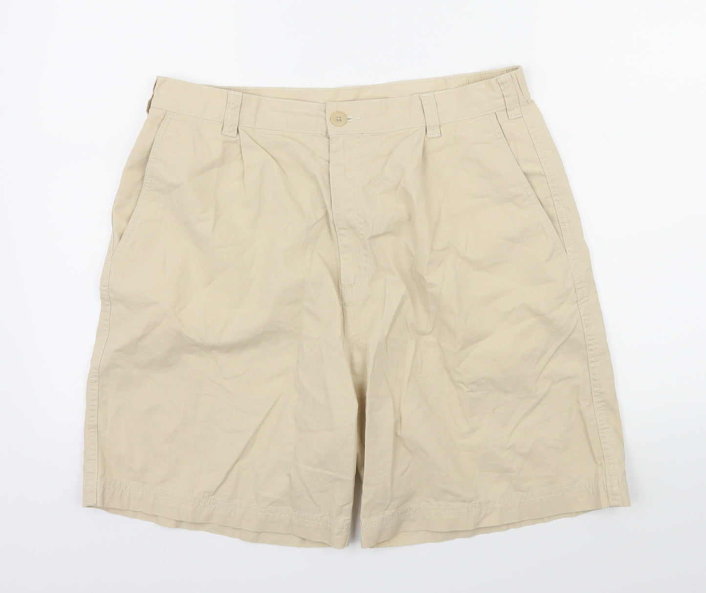 James Pringle Mens Beige   Bermuda Shorts Size 34 in