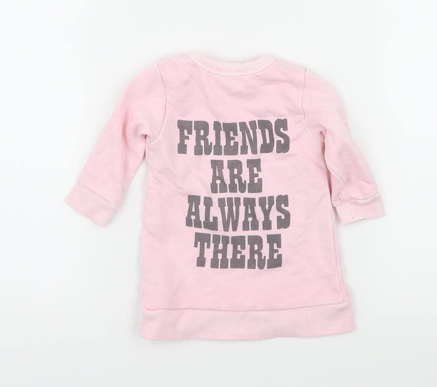 Marc Jacobs Girls Pink  Jersey Pullover Jumper Size 0-3 Months  - Snoopy