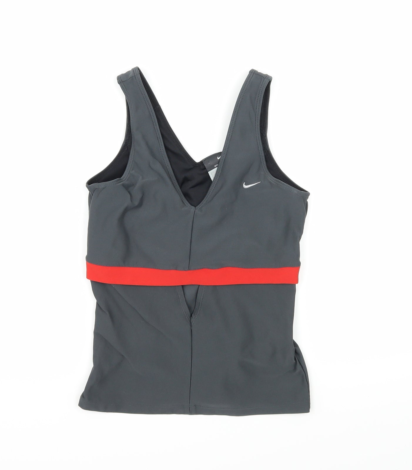 Nike Womens Grey   Basic Tank Size XS  - Cut out middle