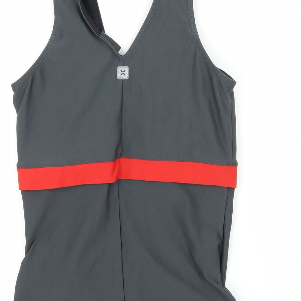 Nike Womens Grey   Basic Tank Size XS  - Cut out middle