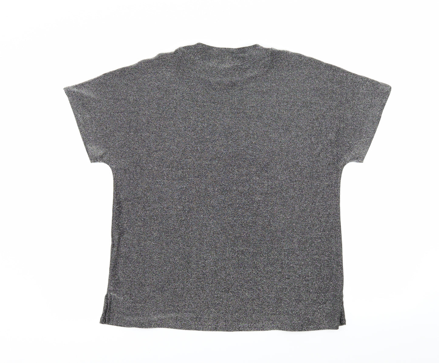 Marks and Spencer Womens Silver   Basic T-Shirt Size 10