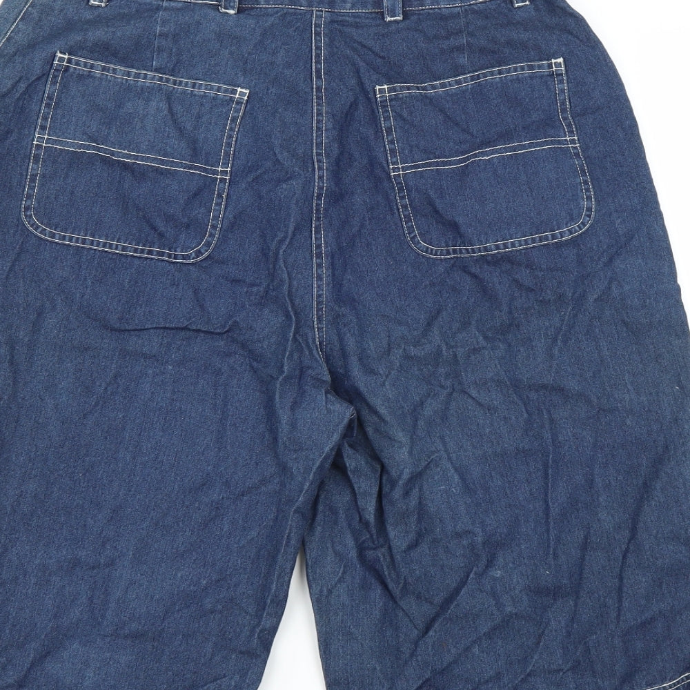 Borgitta Womens Blue   Culotte Shorts Size 32 in